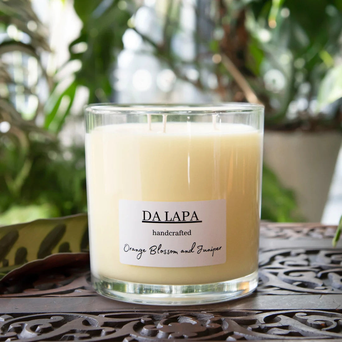 orange blossom and juniper 700mg 3 Wick Candle – DaLapa